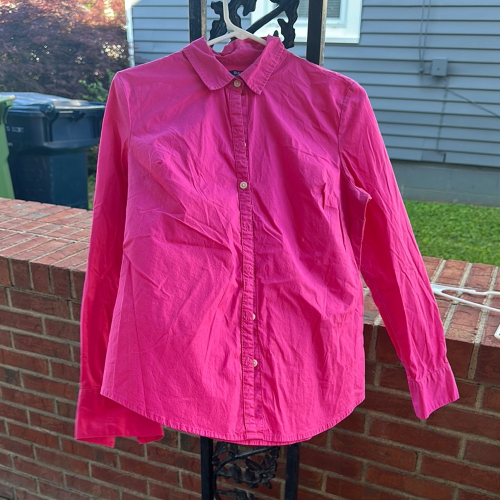 Old Navy Pink Button Down Shirt